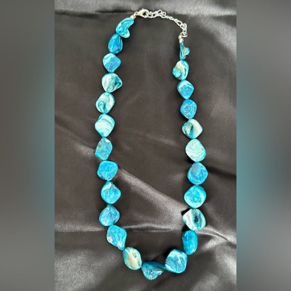 Blue Stone Necklace